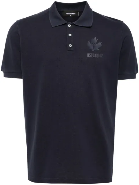 DSQUARED2 Tennis-fit logo-print polo shirt 