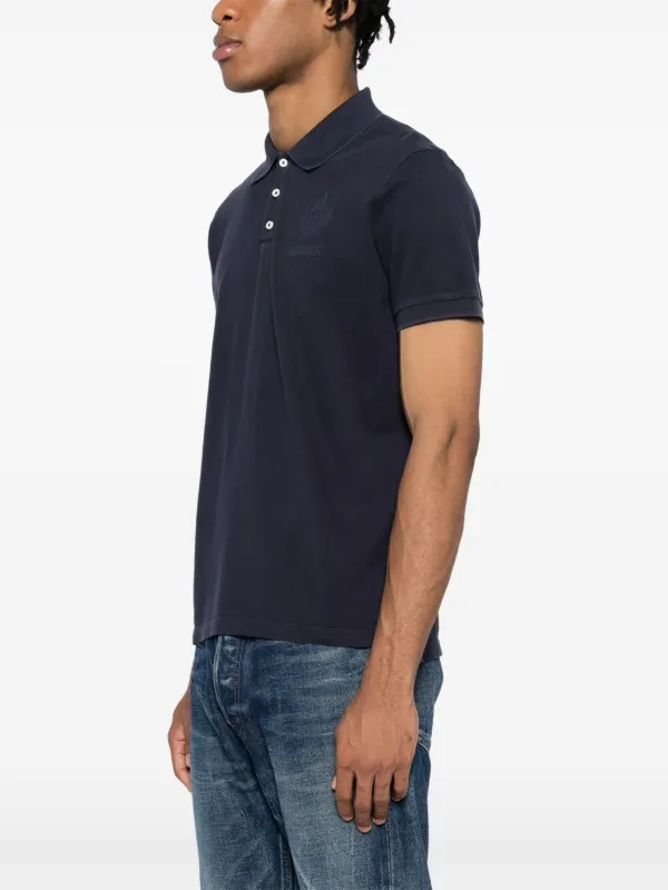 DSQUARED2 Tennis-fit logo-print Polo Shirt | Blue | FARFETCH JO