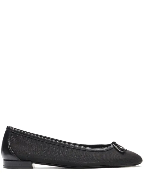 Stuart Weitzman Emilia Mary Jane ballerina shoes