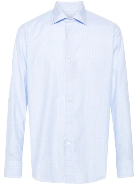 Canali قميص بنقش كاروهات