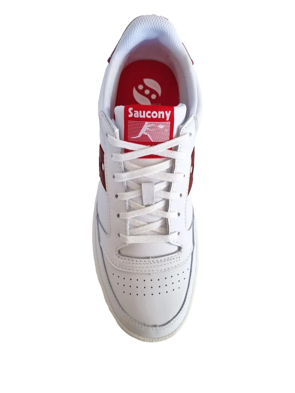 Saucony Jazz Court Perforated Sneakers In White