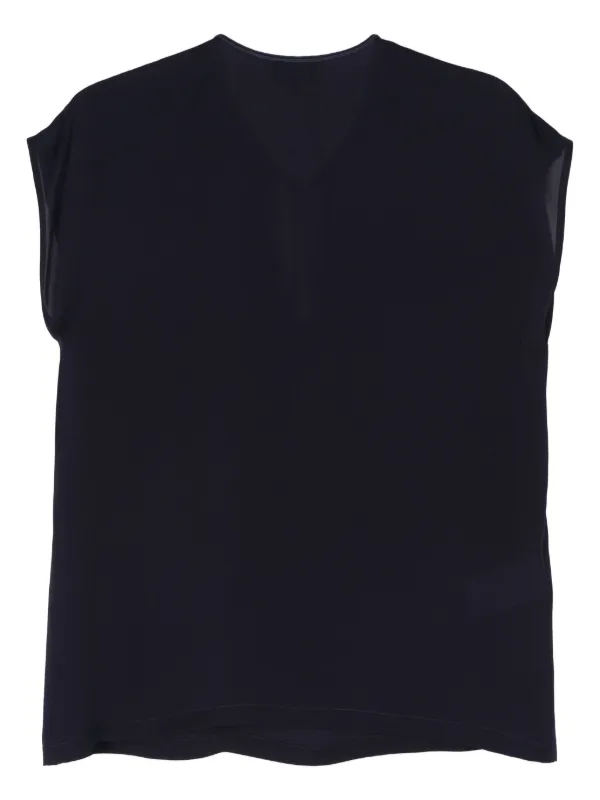 Giorgio Armani シルク ブラウス | ブルー | FARFETCH JP