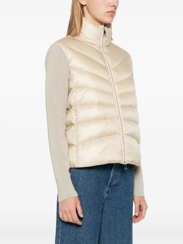 Moncler knitted sleeve jacket on sale