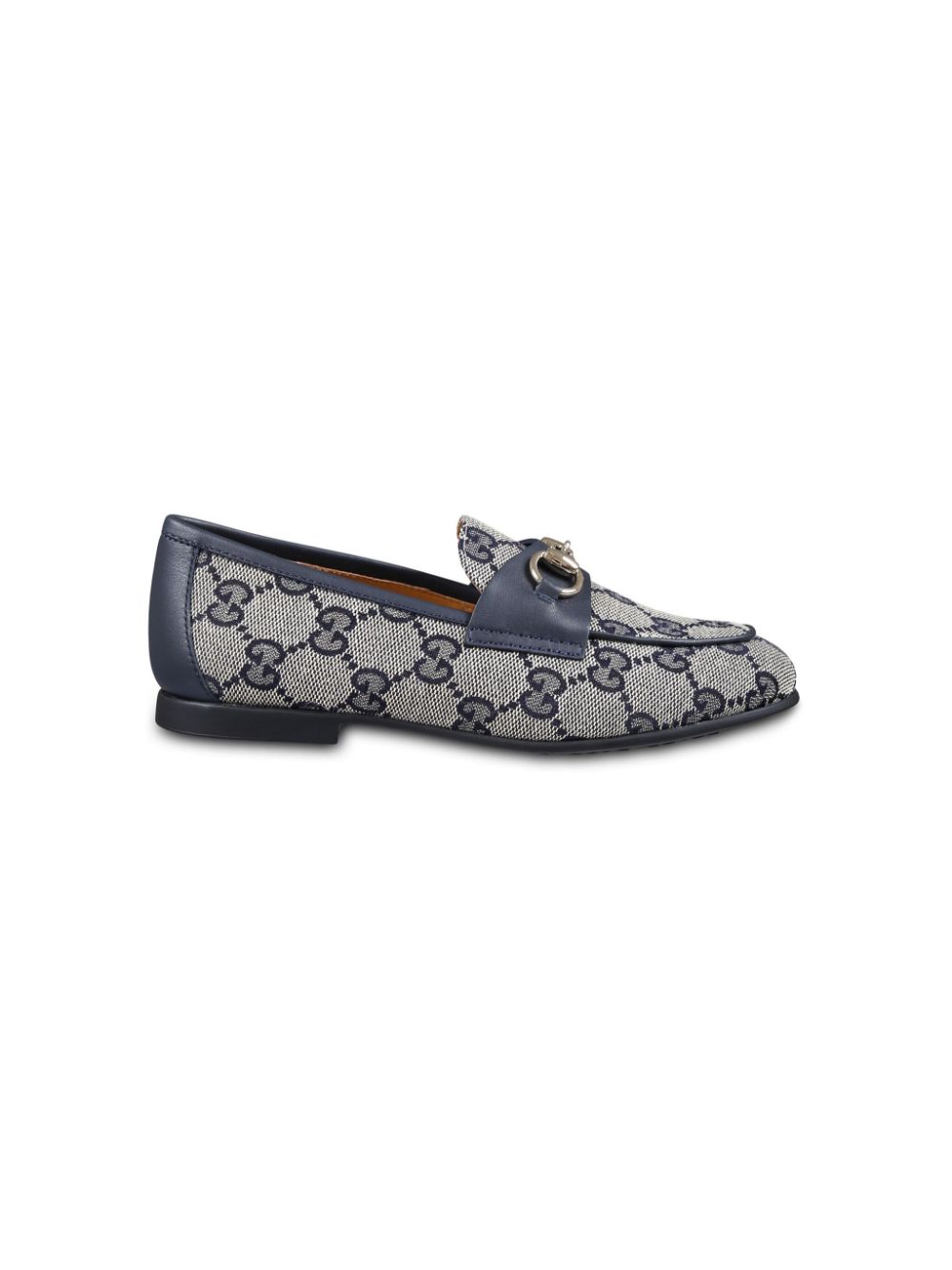 Gucci Kids signature canvas loafers - Neutrals