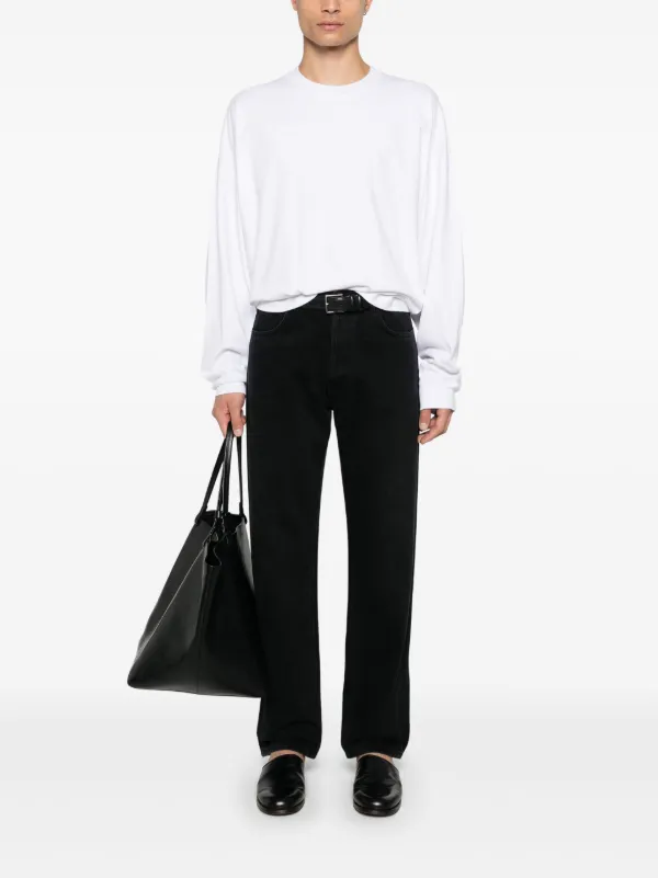 The Row Burt straight-leg Jeans | Black | FARFETCH