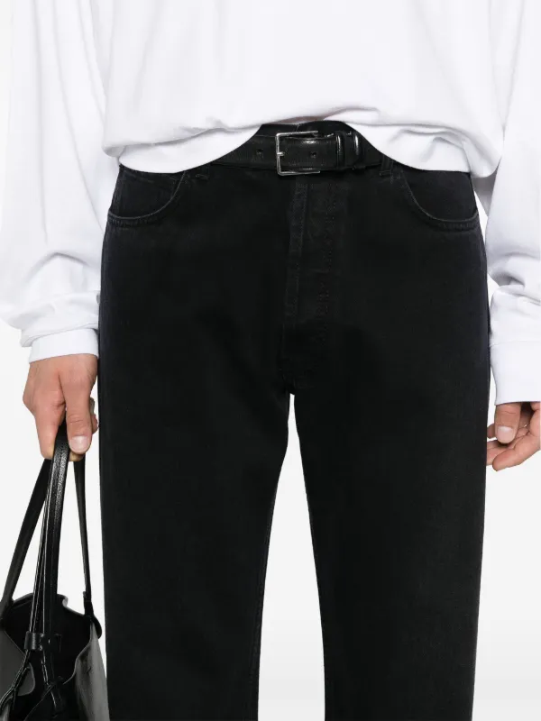 THE ROW ザ・ロウ　BURT JEANS ブラック　サイズ30 The Row Burt straight-leg Jeans | Black | FARFETCH