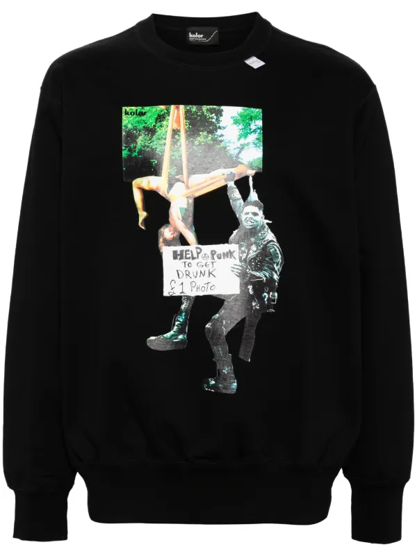 Full print sweatshirt on sale