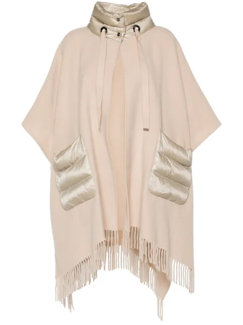 Herno fringed cape