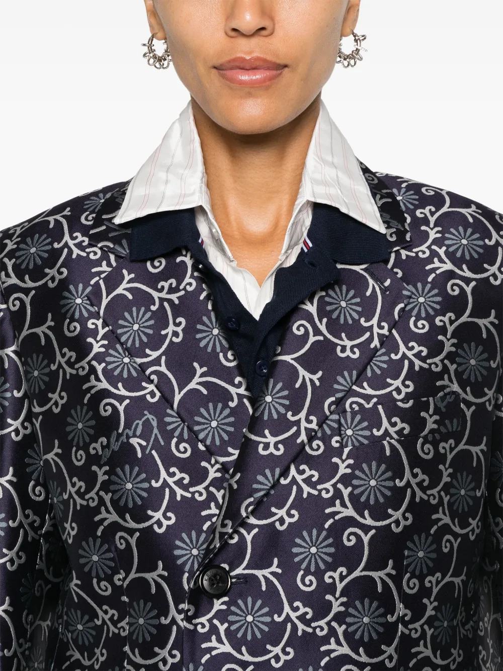 Kenzo Marguerite blazer Blauw
