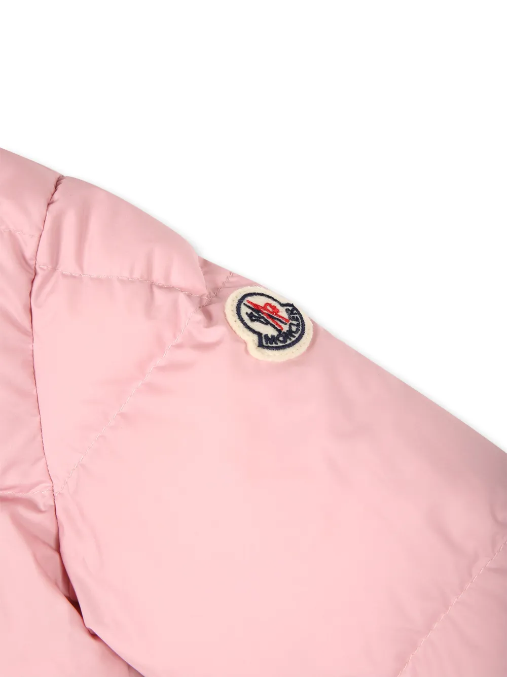 Moncler Enfant Gewatteerd jack Roze