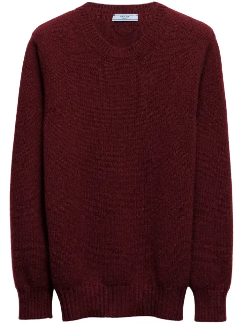 Prada jersey con cuello redondo