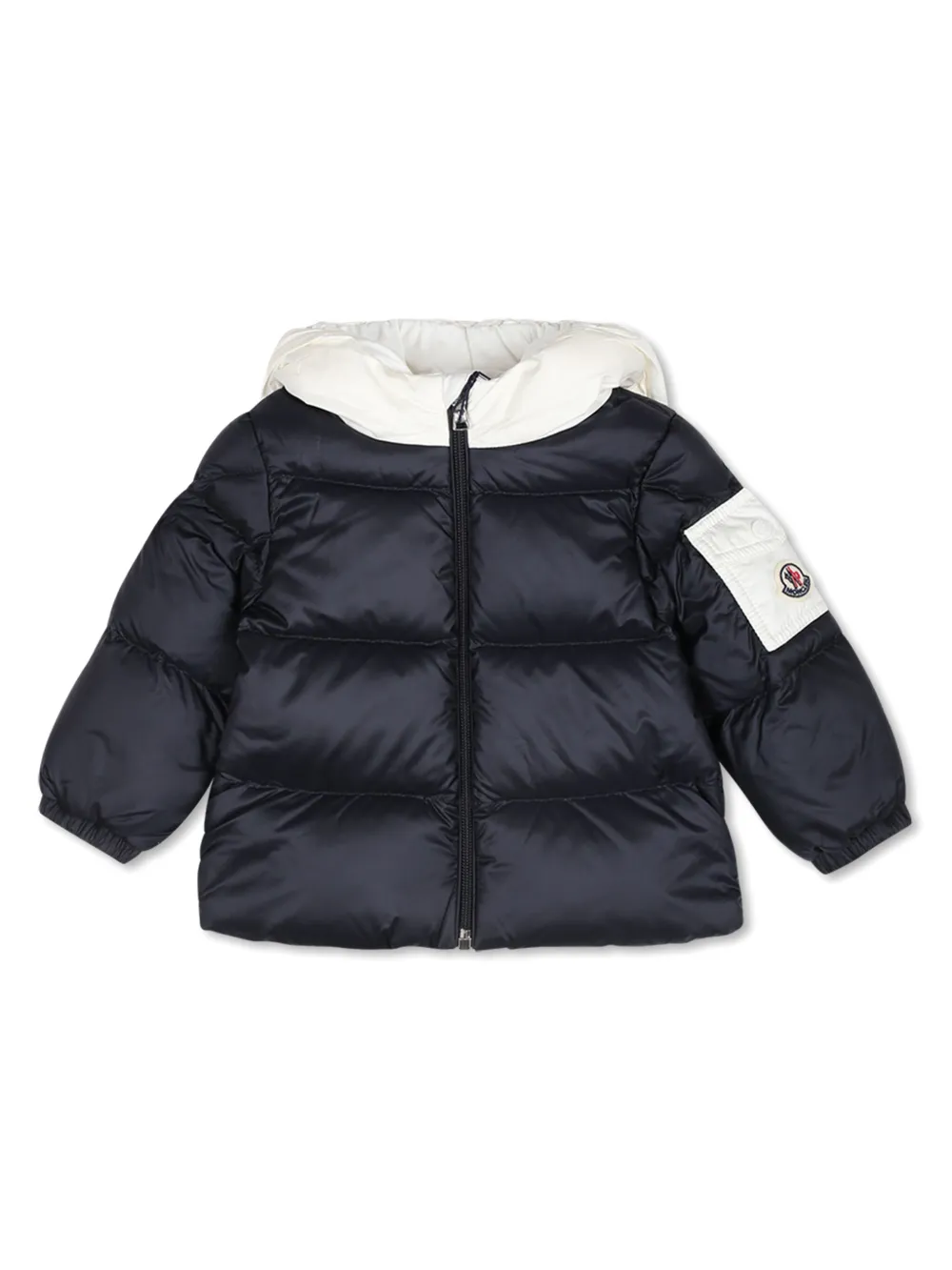 Moncler Enfant Gewatteerd jack Blauw