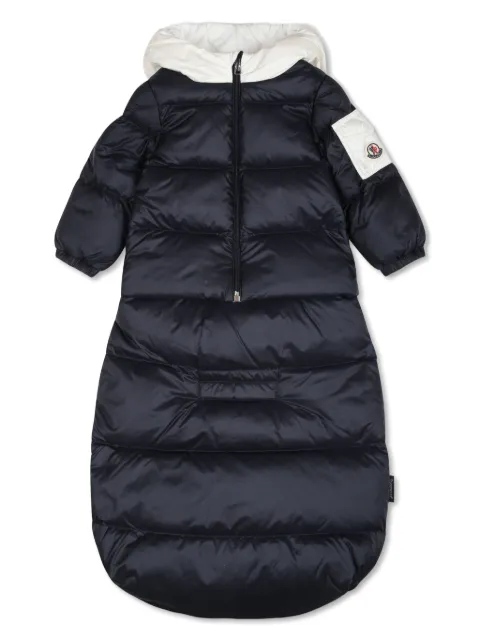 Moncler Enfant Gefütterte Kapuzenjacke
