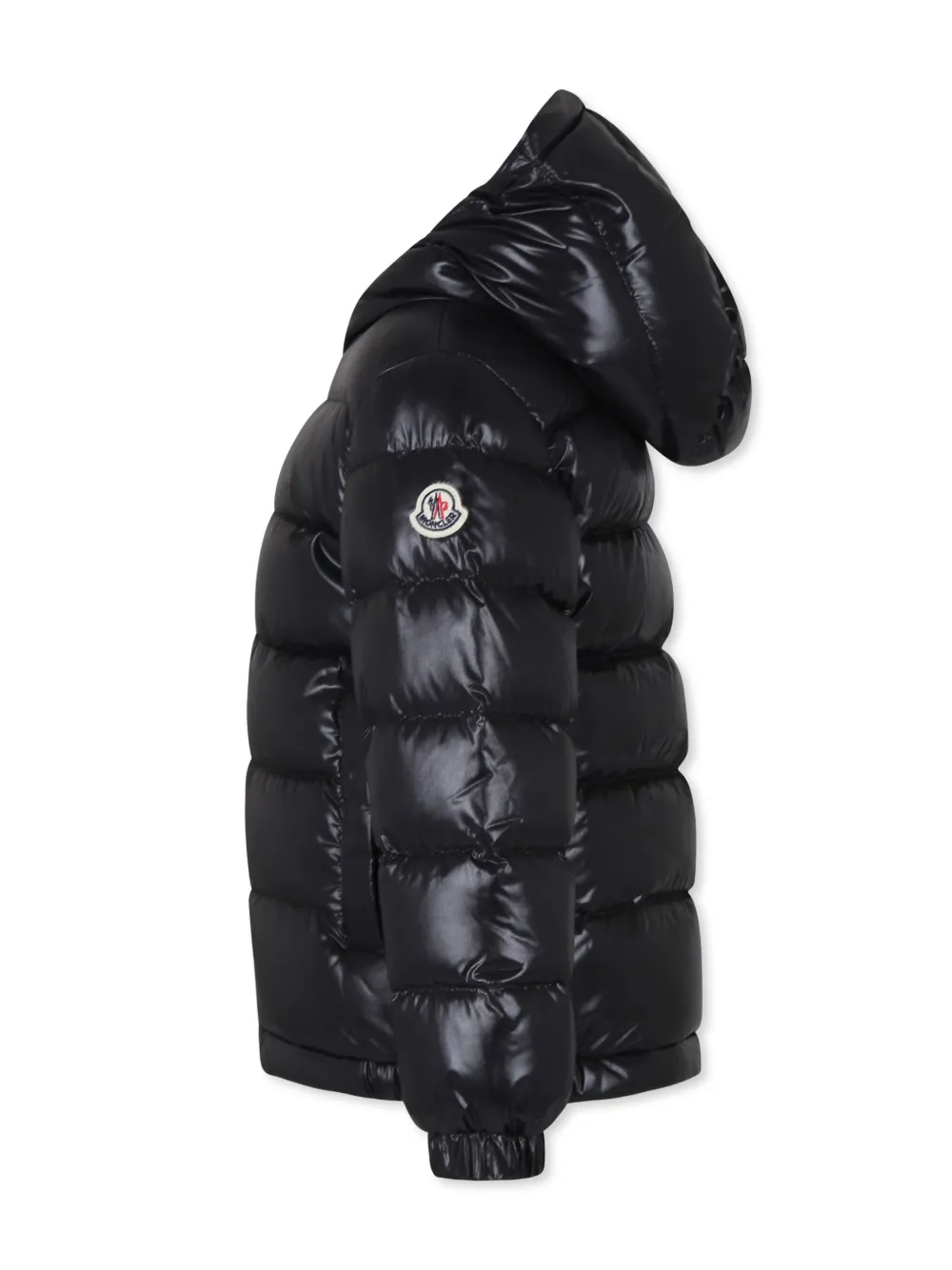 Moncler Enfant Gewatteerd jack Zwart