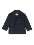 Il Gufo pinstripe double-breasted blazer - Blue