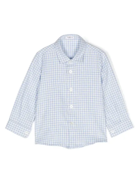Il Gufo checked cotton shirt