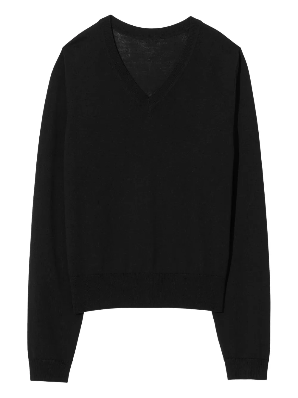 Nili Lotan Janah V-neck sweater - Black