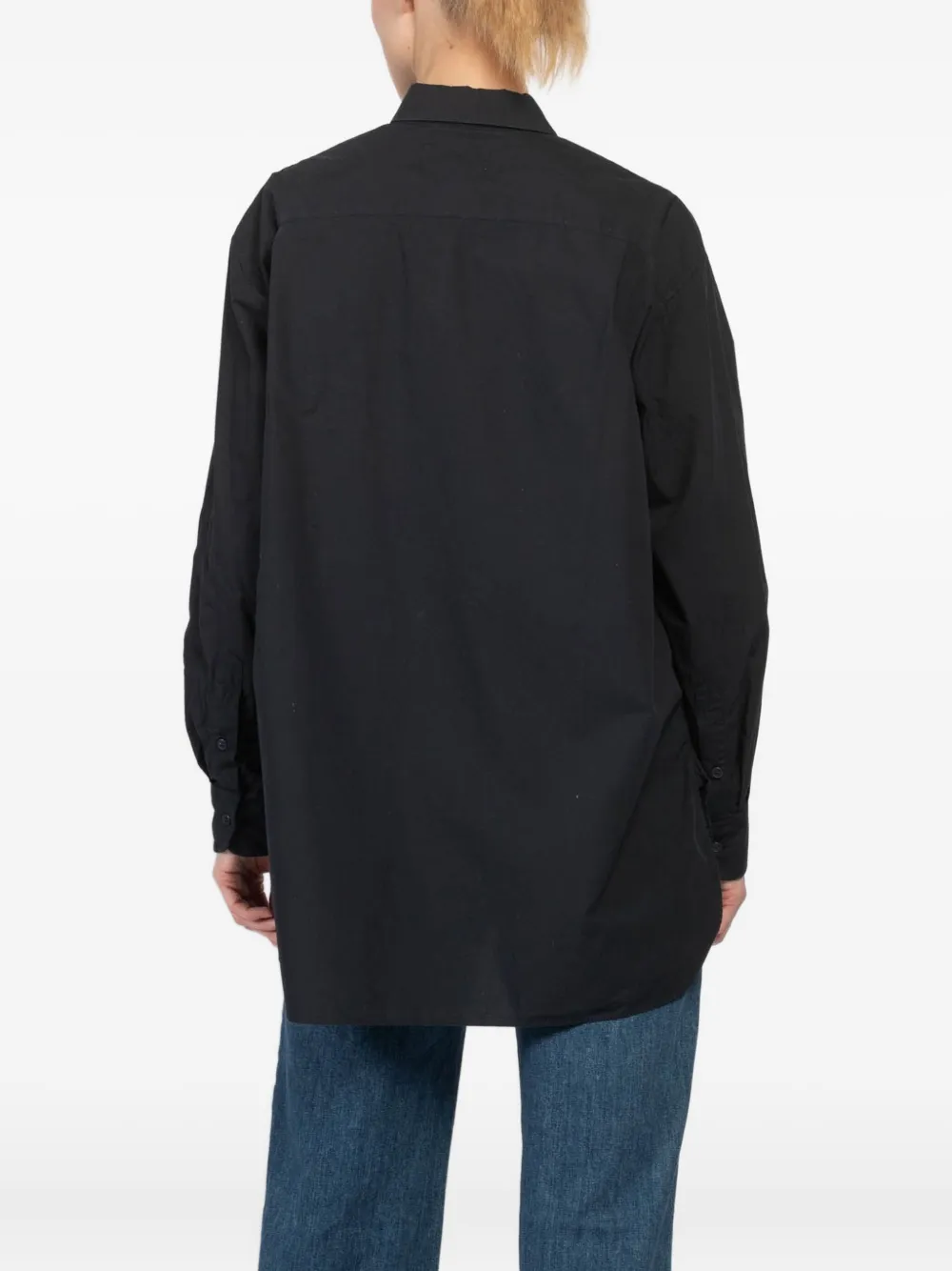 NILI LOTAN YORKE LONG-SLEEVE BUTTON-UP SHIRT