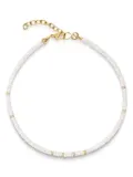 Nialaya Jewelry beaded choker necklace - White