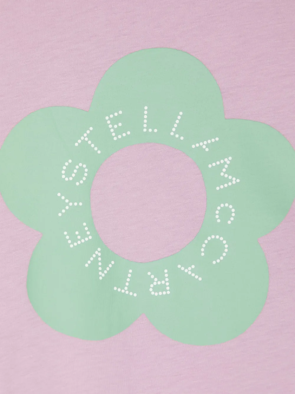 Stella McCartney Kids Shirt met bloemenprint Roze