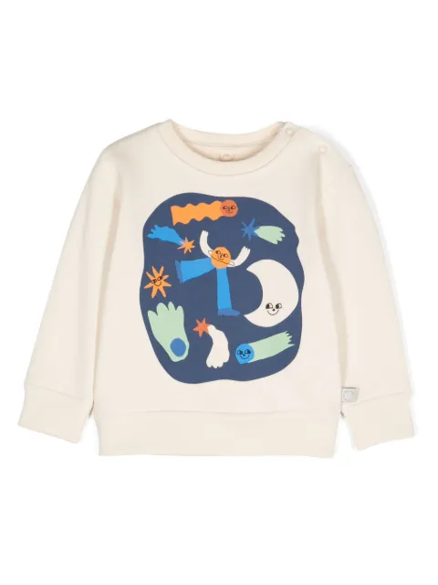 Stella McCartney Kids graphic-print cotton sweatshirt