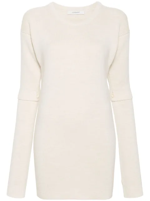 LEMAIRE detachable-sleeve dress