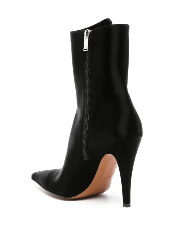 ショートブーツ・ブーティ ALEXANDER MCQUEEN BLACK FABRIC BIRDEE ANKLE BOOTS Alexander McQueen Black Fabric Birdee Ankle Boot – LOZURI®