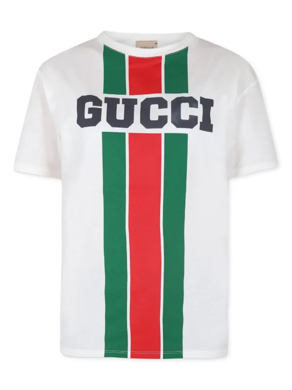 Gucci Kids logo print cotton T-shirt