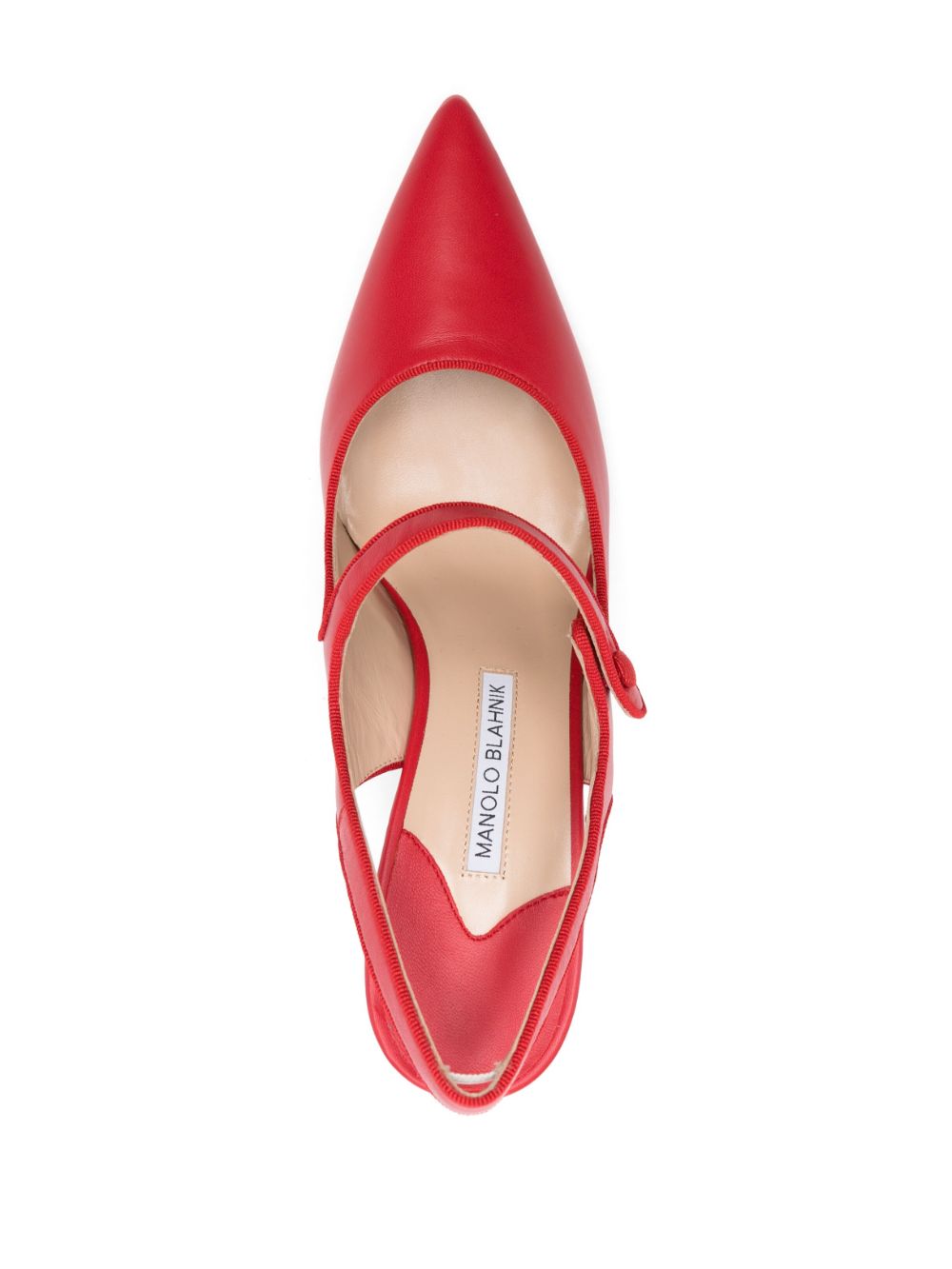 Manolo Blahnik 90mm Campari pumps Rood