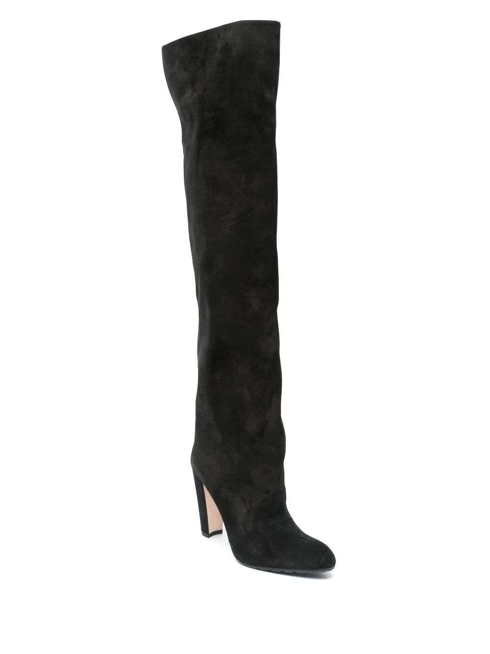 Manolo Blahnik 105mm Gardahi boots - Black