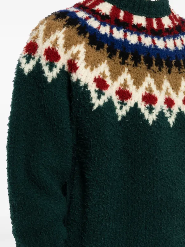 ダークグリーン ニットセーター ロゴ入り ワイドスリーブニットセーター - ダークグリーン | ZARA Japan