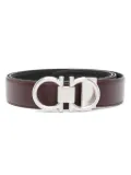 Ferragamo Gancini-buckle reversible belt - Purple