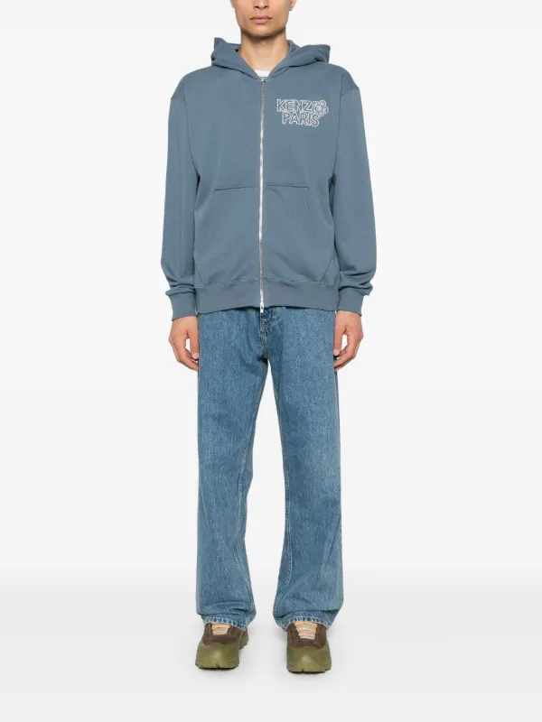 KENZO ブルー フード付きパーカー 楽天市場】ケンゾー パーカー フーディー 子供服 ブルー キッズ KENZO