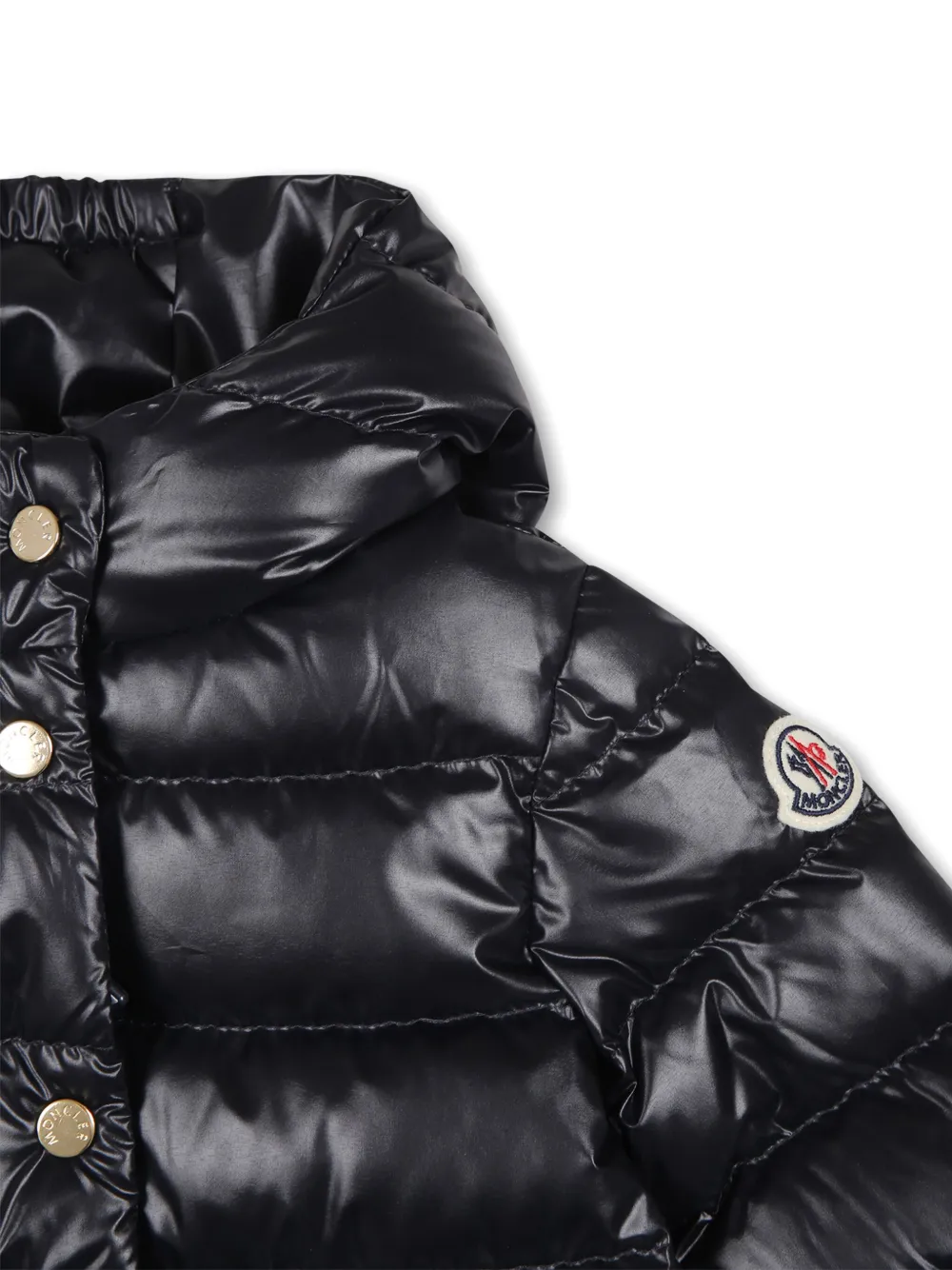 Moncler Enfant Gewatteerd jack Blauw