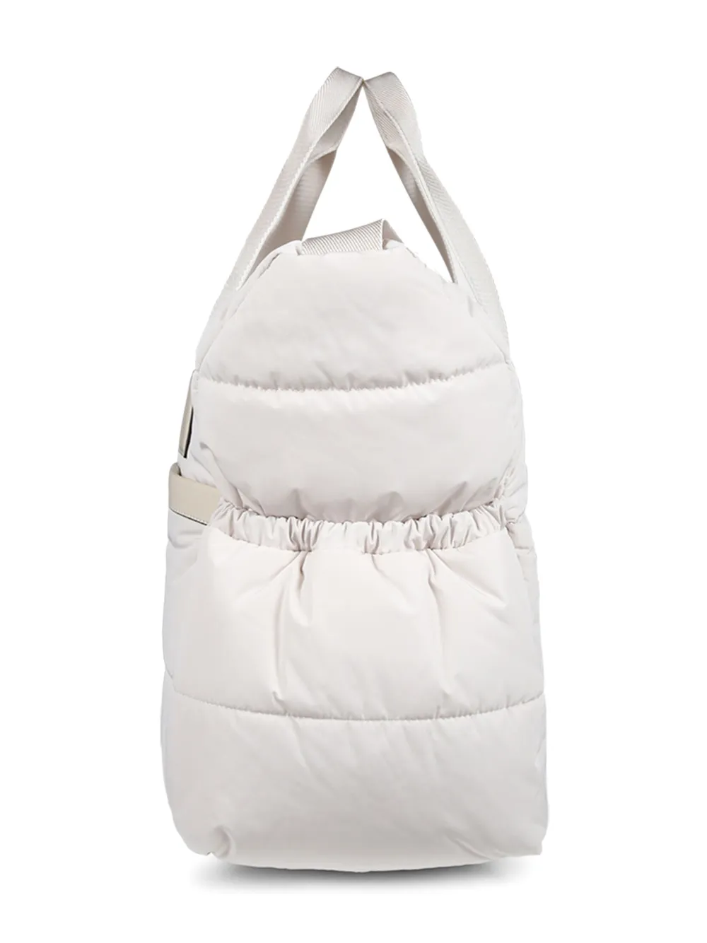 Moncler Enfant Luiertas met logopatch Beige