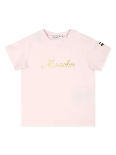 Moncler Enfant logo-print crew-neck T-shirt