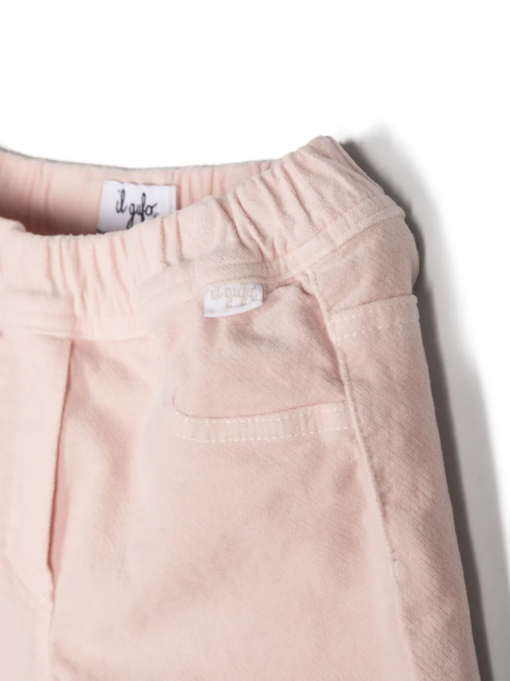 Il Gufo Fluwelen broek Roze