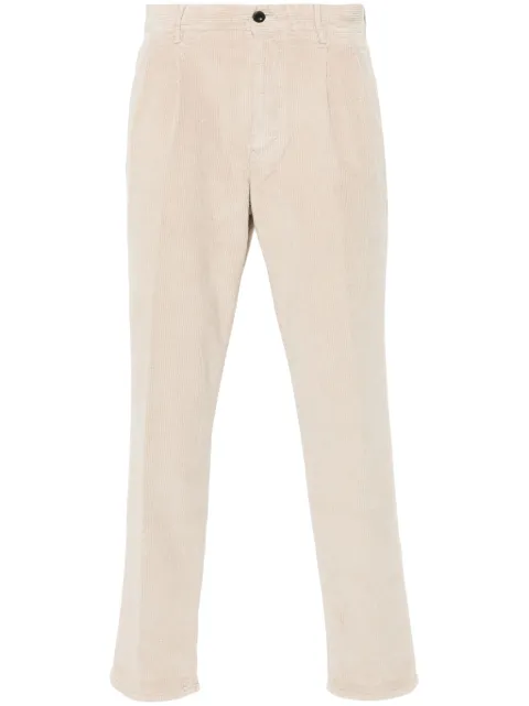 Incotex tapered-leg corduroy trousers