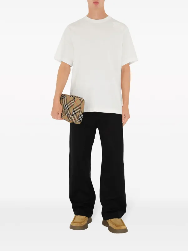 Burberry Nova Check Travel Pouch | Neutrals | FARFETCH NO