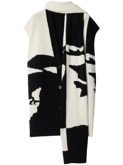 Burberry Equestrian Knight motif cape