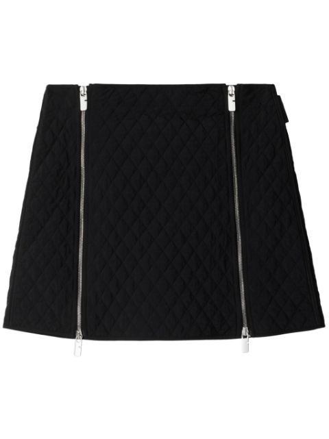 Burberry quilted mini skirt Women