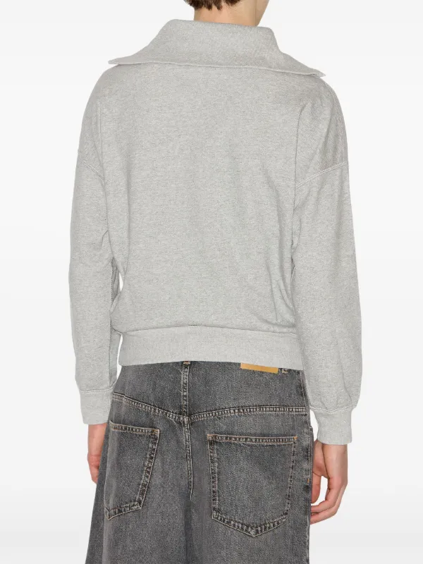 【関税&送料込】Marant Weloyan Sweatshirt MARANT Weloyan Sweatshirt | Grey | FARFETCH