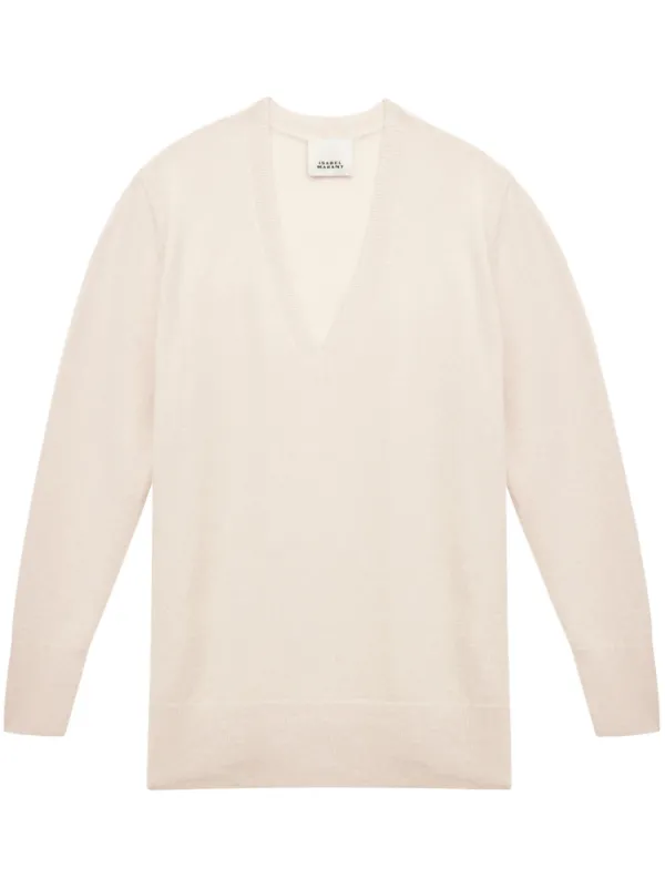 Isabel Marant Larana Sweater in Neutrals