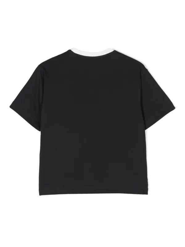 Emporio Armani Kids ロゴ Tシャツ | ブルー | FARFETCH JP