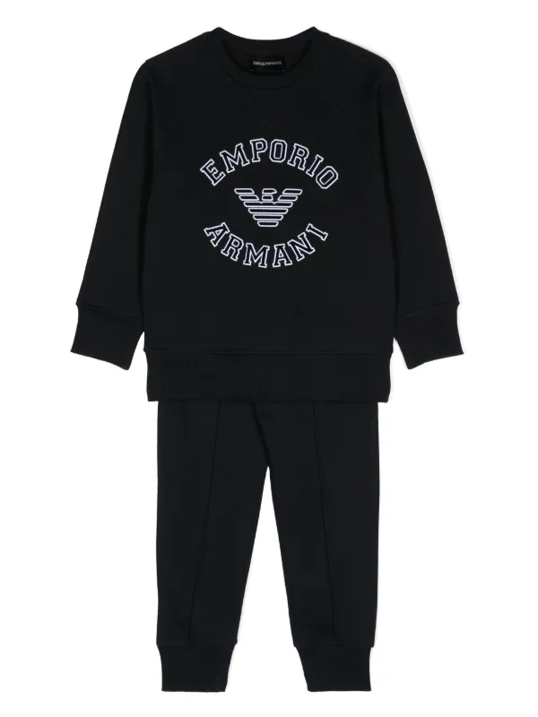 Kids armani tracksuit on sale