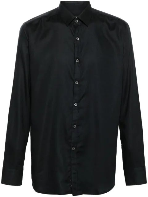 Canali twill shirt