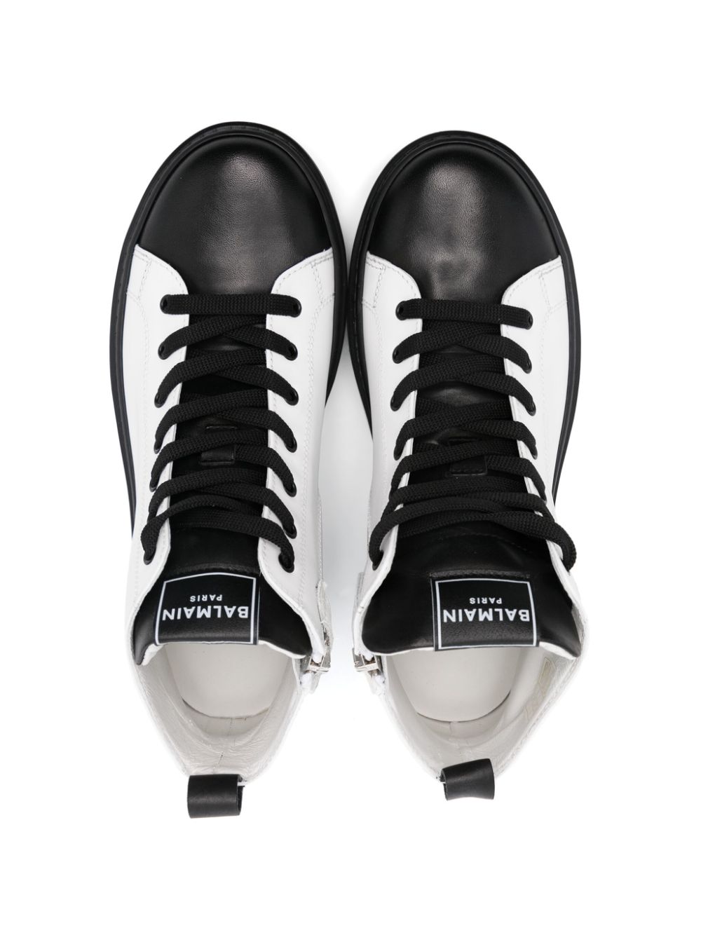 Balmain Kids High-top sneakers Wit