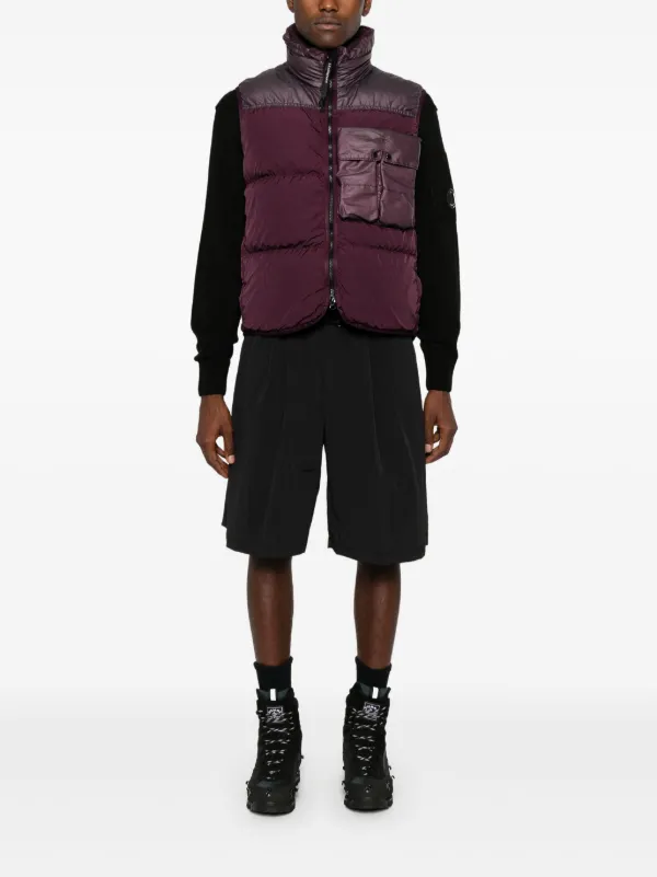 C.P. Company Eco Chrome-R ダウンベスト | パープル | FARFETCH JP