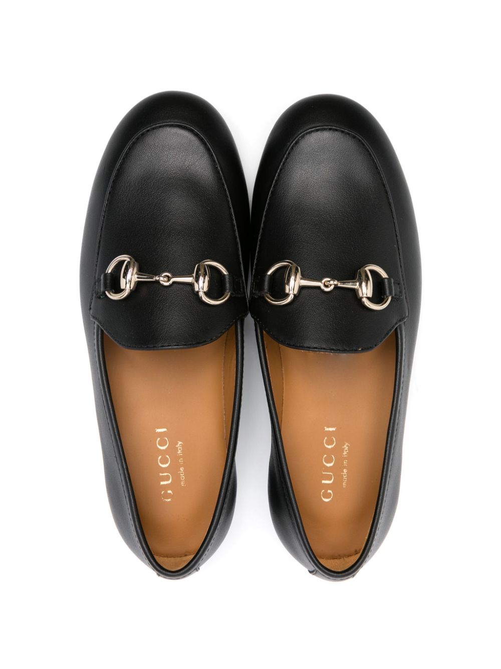 Gucci Kids Horsebit loafers Black