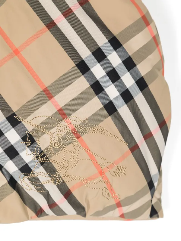 Burberry Kids チェック パデッドベスト | ニュートラル